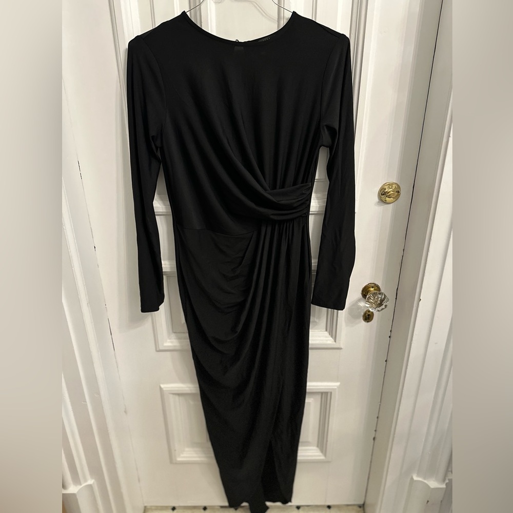 Black Body Con Dress